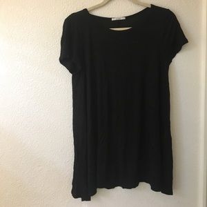 Black T shirt Dress